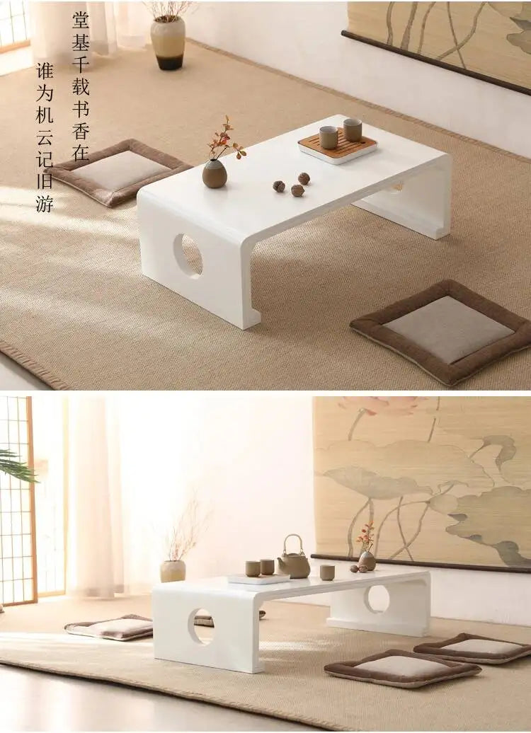 Wood Designer Coffee Table Small Modern Decoration Books Side Table Simple Aesthetic Mini Mesas Bajas Chinese Style Furniture