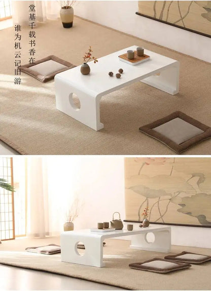 Wood Designer Coffee Table Small Modern Decoration Books Side Table Simple Aesthetic Mini Mesas Bajas Chinese Style Furniture