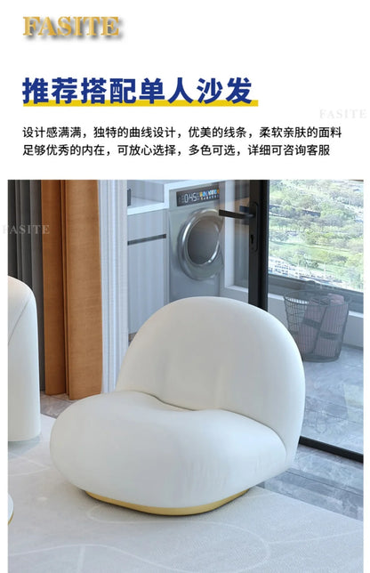 Christmas Nordic Style Sofa 3 Seater Foam Sponge Floor Module Couch Sectional Reading Curved Canape Salon Living Room Furniture