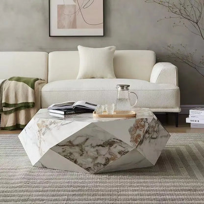 Minimalist Polygonal Coffee Tables Creative Modern Design Coffee Tables Diamond Design Living Room Furniture Quemo decoration