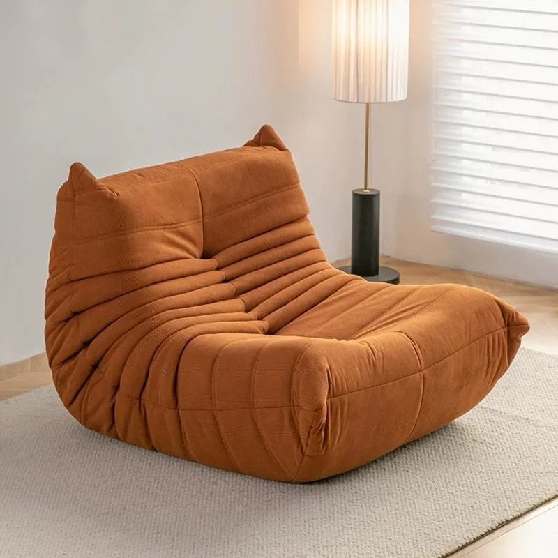 Caterpillar lazy sofa living room bedroom balcony tatami single sleeping comfortable and durable ins wind explosion