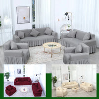 Straight Sofa Cover for Couch, Armchair Covers, 2 and 3 Seats, Corner Living Room, Modern Sides, Chair Elastic Set Furniture