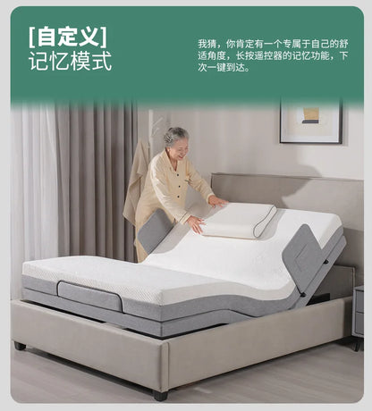 Comfortable Bedframe Beds Multifunction Adjustable Modern Electric Beds Recovery Old People Bedroom Furniture Cama Plegable LLB