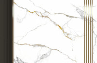 beibehang papel de parede Customized Nordic retro plant leaves, modern minimalist geometry, TV background wallpaper