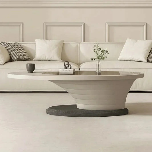 Tables basses ovales Glam d'intérieur, salon de luxe, Design nordique moderne et minimaliste, meubles de maison Para El Hogar