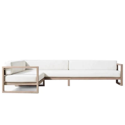 Modern Outdoor Furniture Waterproof Rattan Aluminum Frame Patio Sectional Sofa Set for Garden Living Room Courtyard