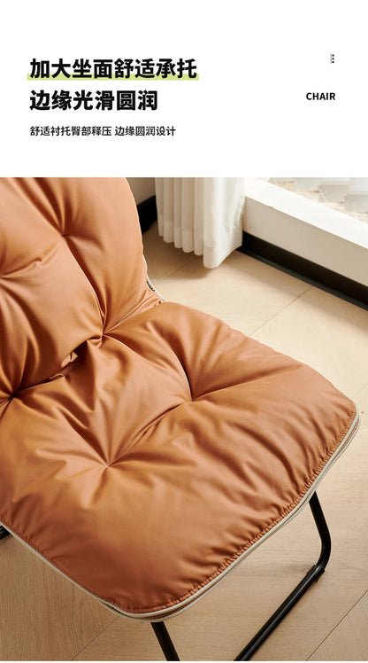 Fashionable, luxurious and comfortable sofa that can be folded and is portable. Single-person living room chair. Outdoor fishing