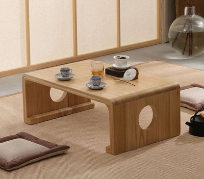 Homestay Leisure Coffee Tables Windowsill Living Room Multi-functional Low Coffee Tables Tea Wooden Furniture ChaJi MH40CJ