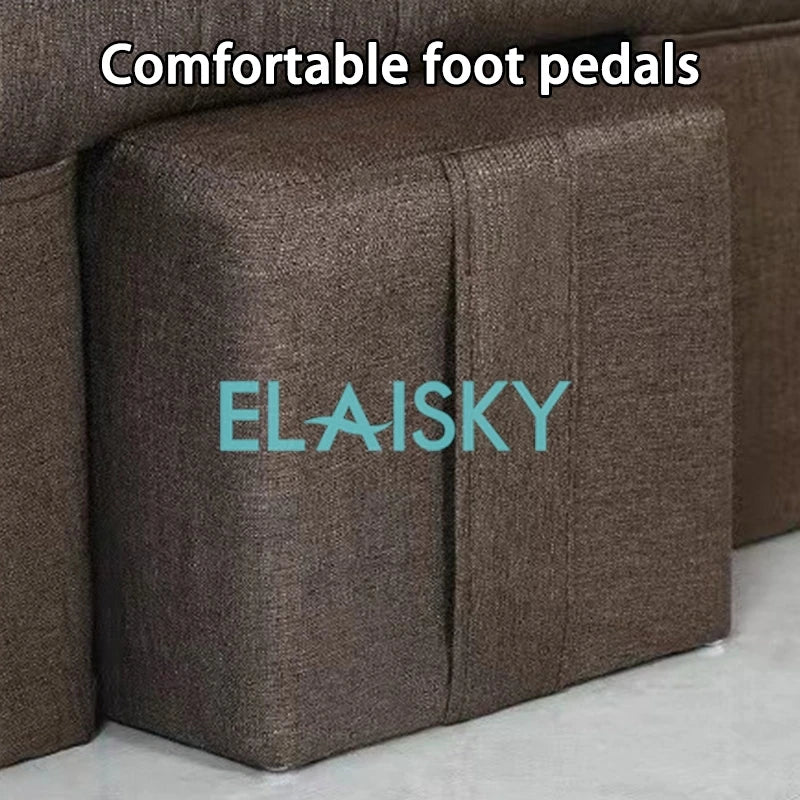 Electric Reclining Chair Foot Massage Sofa Foot Massage Foot Bath Bed Nail Eyelash Beauty Salon Sofa Chairs Cozy Massage Sofa
