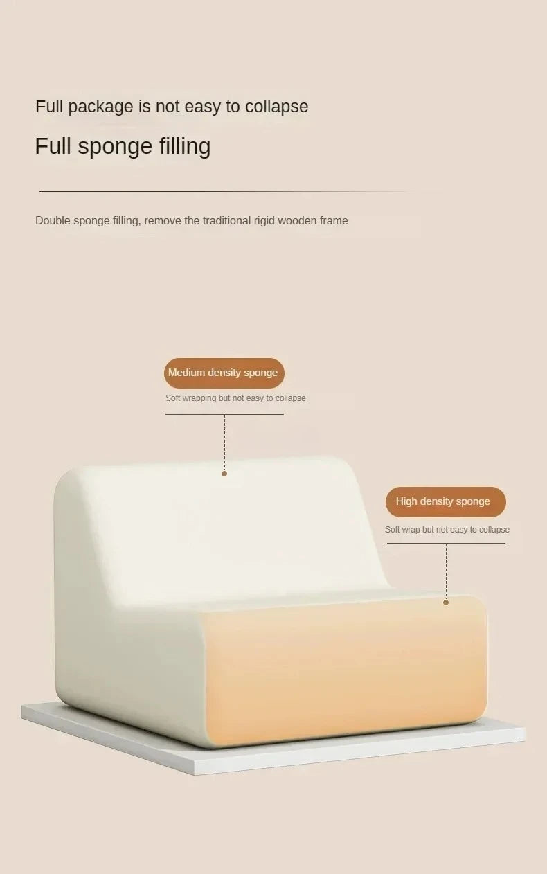 Caterpillar Sofa Designer, Two Person Lazy Leisure Chair, Three Person Small-sized Sofa