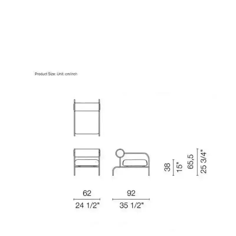 Nordic Fabric Living Room Chairs Stainless Steel Single Sofa Recliner European Living Room Furniture Home Leisure Back Armchair