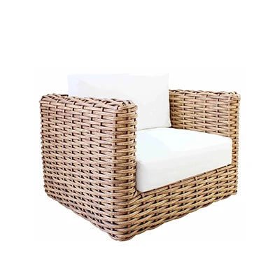 Outdoor rattan sofa courtyard outdoor terrace combination garden balcony outdoor hotel coffee table waterproof furniture