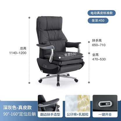 Luxurious Boss Office Chairs Armchair Relaxing Comfort Modern Office Chairs Recliner Sedentary Office Furniture Bureaustoel LLOC