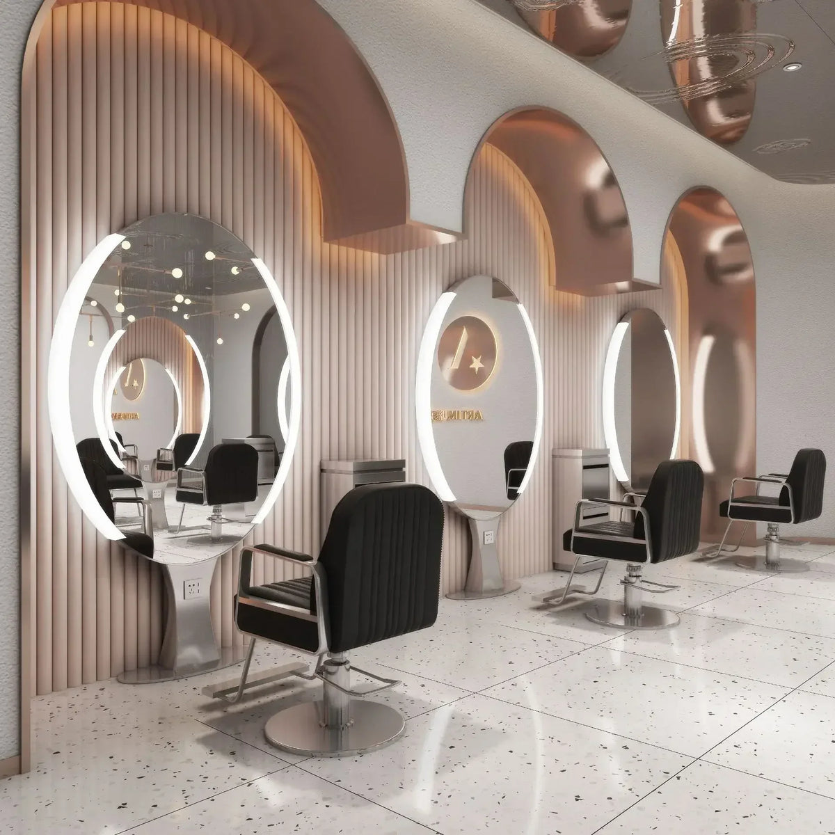 Shampoo Barber Chair Simplicity Wheels Swivel Salon Chair Hair Stylist Facial Sillas Cosmetic Aesthetic Salon Furniture