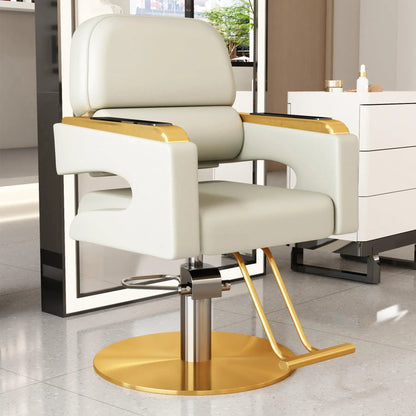 Creative Luxury Barber Chairs Modern Simple Style Minimalist Salon Chairs Space Saving Italian Friseurstuhl Salon Furniture
