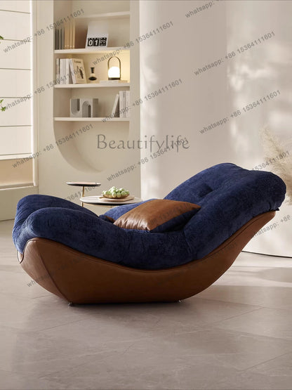Italian light luxury lazy sofa chair Nordic modern simple style home design leisure chair