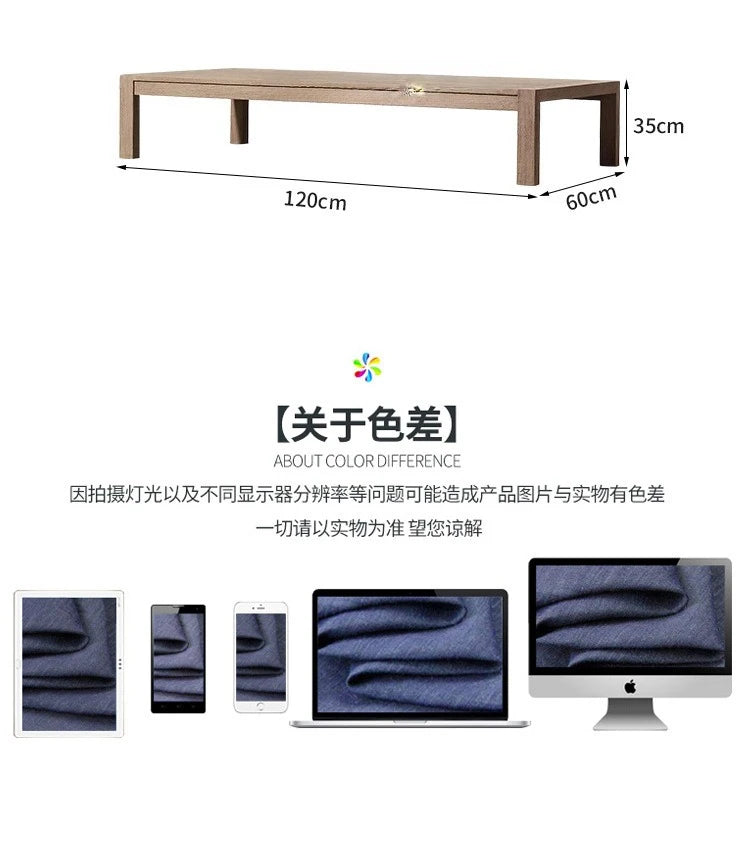 Garden sofa, teak furniture balcony, outdoor leisure chair, all solid wood sofa combination