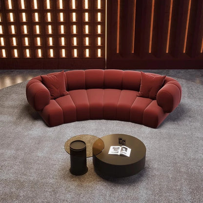 Minimalist Red Living Room Sofas Oversized Classic Modern Curved Living Room Sofas Nordic Soft Couch Wohnzimmer Furniture Home