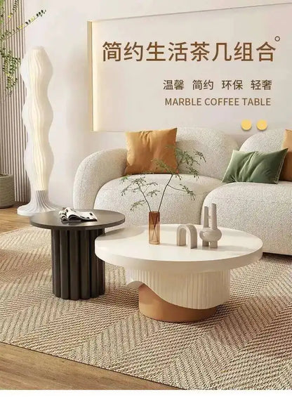 Table ronde unique, tables modernes, table basse, table basse glamour, esthétique, luxe, minimaliste, glamour, meubles de salon Basseliving