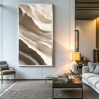 Abstract 3D Textured Canvas Painting 3D Vision Wall Art Minimalism Geometry Poster Print Office Living Room Modern Home Decor