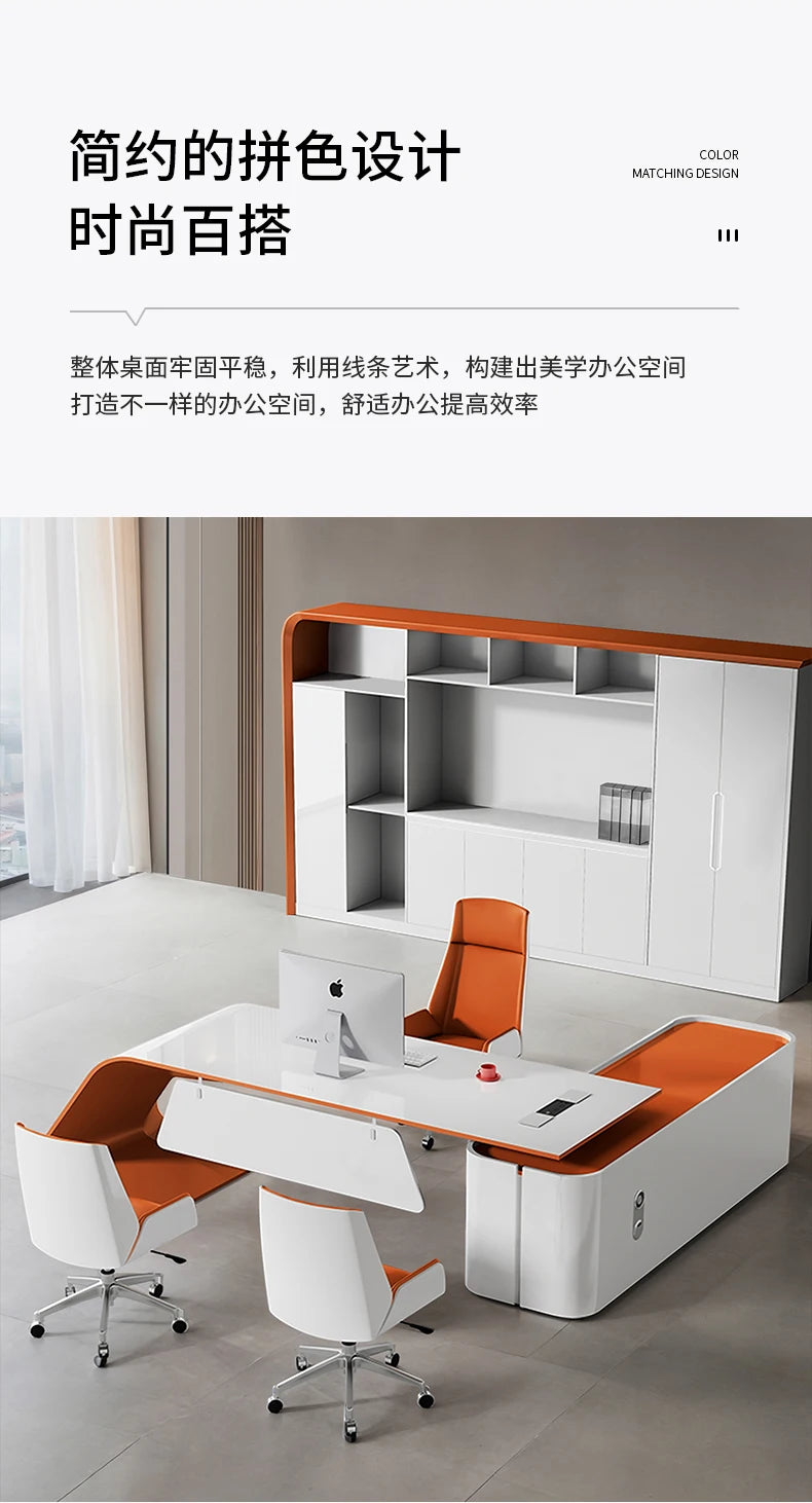 Adjustable Gaming Office Desk Organizers Storage Multifunctional Office Desk Lshaped Folding Escrivaninha Commercial Furniture