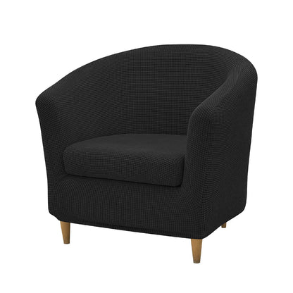Corn Kernels Elastic Semi-Single Round Sofa Cover With Cushion Cover, Booth Cover, Cover Towel, Dust Cover