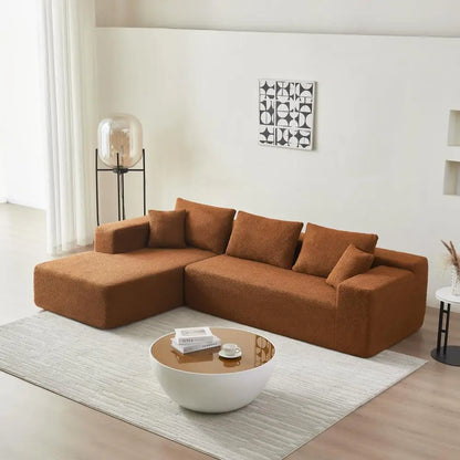 Modern L Shape Vacuum Pack Cost-Effective Recliner Set Sofa Living Room Home Furniture Office Sponge Sofa Compression
