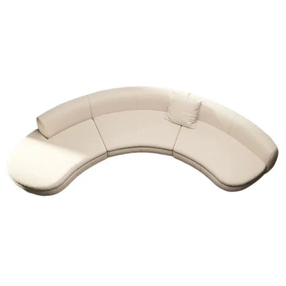 JC Semicircular Curved Special-shaped Sofa, Resting Area, Reception, Beauty Salon Office, Hotel Lobby, Sales Office,
