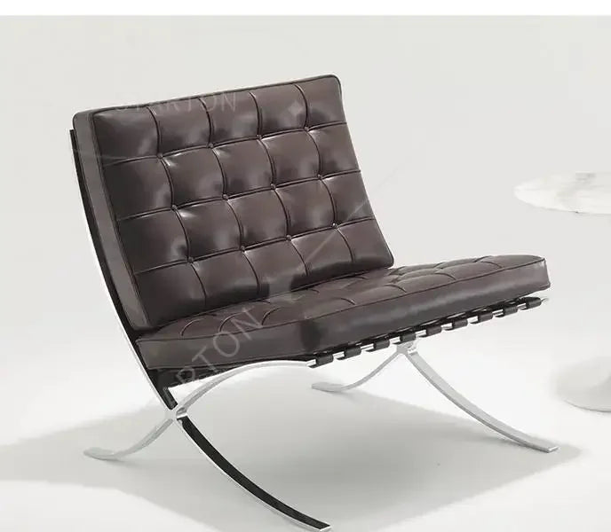 Nordic Single Sofa Barcelona Chair Italian Designer Seat Personality Lounge Chair Lounge Chair Retro Chairs