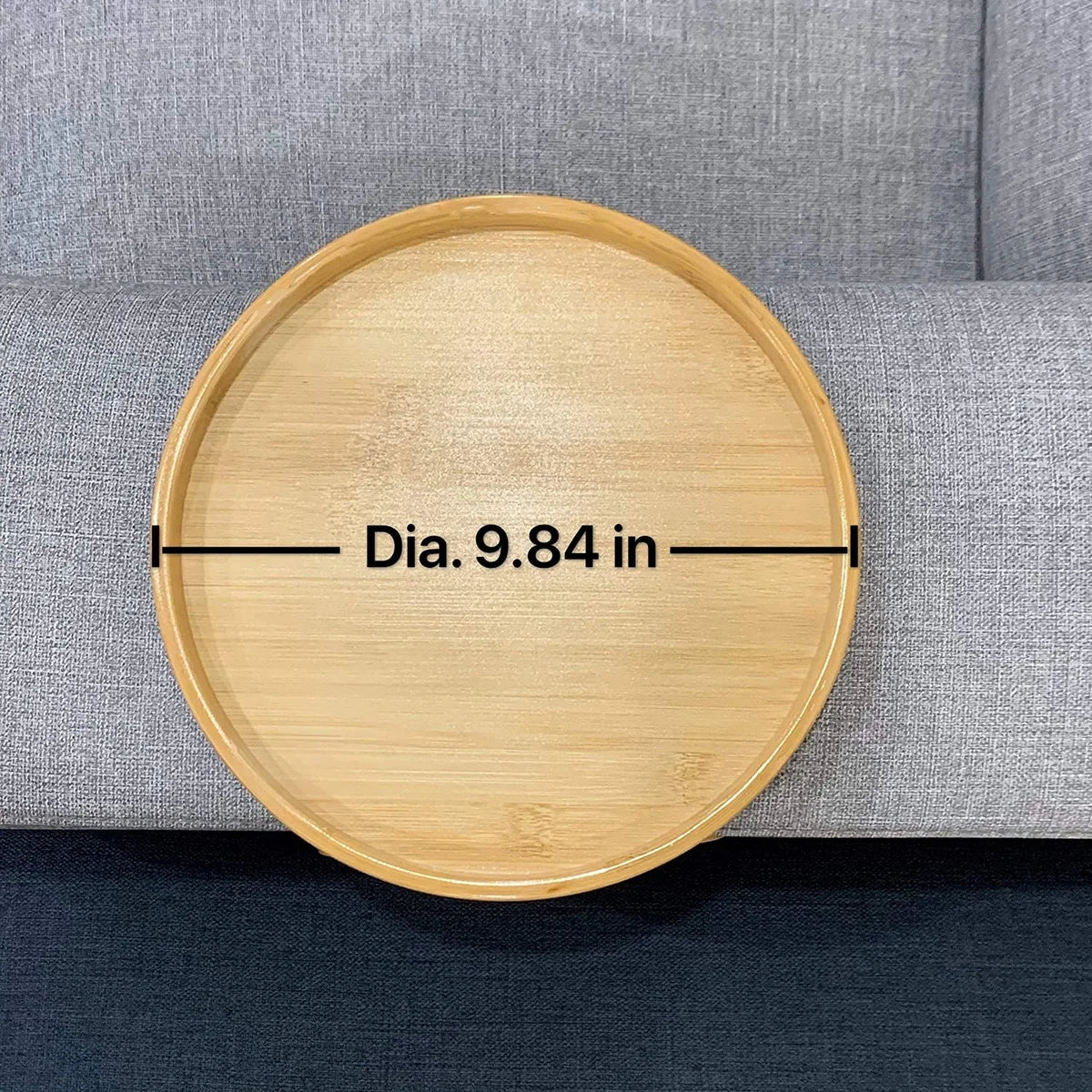 Storage Tray Table Sofa Armrest Clip-On Trays Natural wooden Sofa Tray Practical TV Snack Trays for Remote Control Drink Snacks