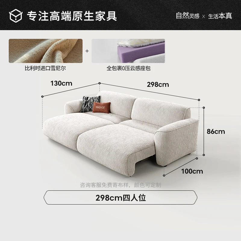 White Designer Living Room Sofas Multifunctional Modern Gaming Love Seat Living Room Sofas Luxury Muebles Lounge Suite Furniture