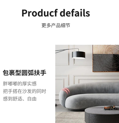 Elastic Luxury Living Room Sofa Modern Aesthetic Elegant Sectional Sofa Designer Replica Muebles Para El Hogar Nordic Furniture