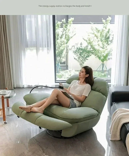 Lazy Sofa First-class Leisure Sofa Electric Intelligent Multifunctional Living Room Single Person Sofa Can Sleep and Lie Down