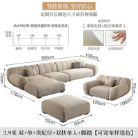Fabric Living Room Sofas Modern Minimalist Sectional Modular Sofa Elegant Comfortable Canape  De Luxe Nordic Furniture