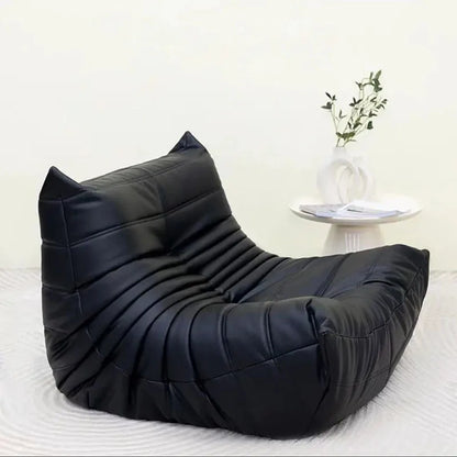 Cat Scratch Skin Sponge Caterpillar Sofa Lazy Velvet Small Apartment Living Room with Reclining Balcony Bedroom Single Sofa