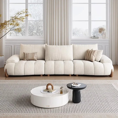Narrow White Living Room Sofas Minimalist Nordic Curved 2 Seater Living Room Sofas Lazy Modern Woonkamerbanken Home Furniture