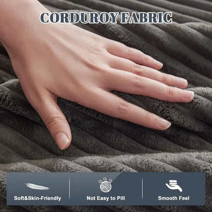 L-Shaped Sectional Sofa with Deep Seating and Chaise, Grey, No Assembly Needed