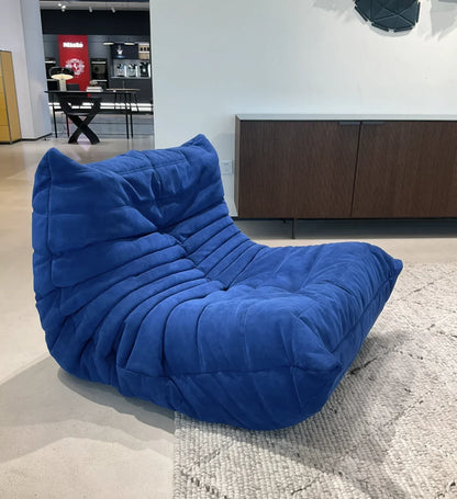 Single seat caterpillar sofa, stylish and luxurious, suitable for use in living rooms, bedrooms, hotels, and shopping malls