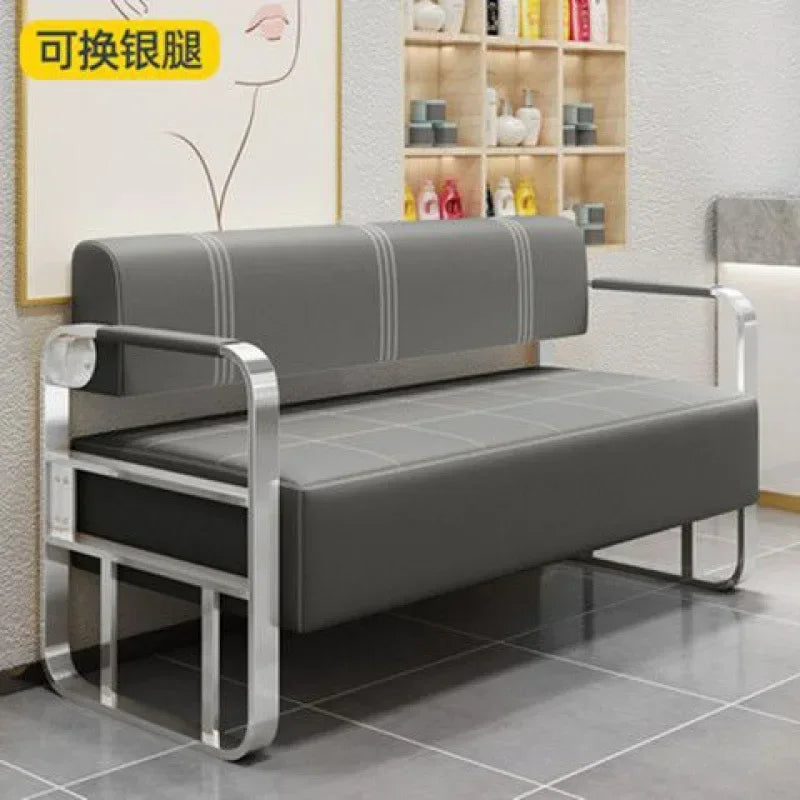 Office reception small apartment sofa barber shop waiting chair rental house clothing beauty salon lounge