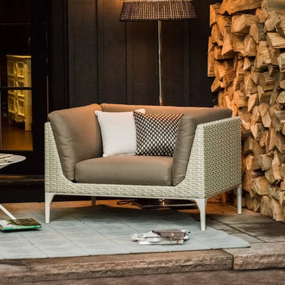 Customizable outdoor garden imitation rattan sofa furniture combination