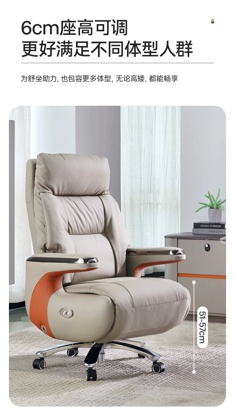 Comfy Armrest Wheels Office Chair Luxury Elegant Ergonomic Recliner Gaming Chairs Design Relaxing Sillas De Oficina Furniture