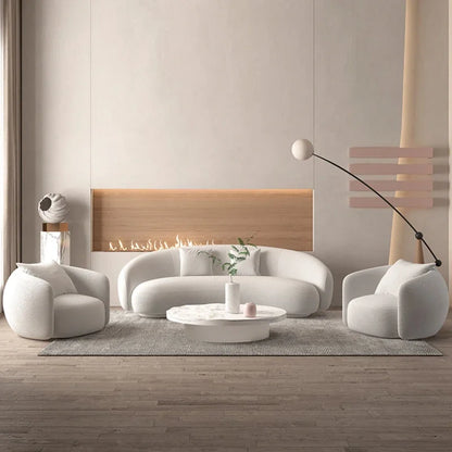 For Italian Banana Sofa Minimalist Shaped Sofa Living Room Simple Modern Arc Cashew Sofa