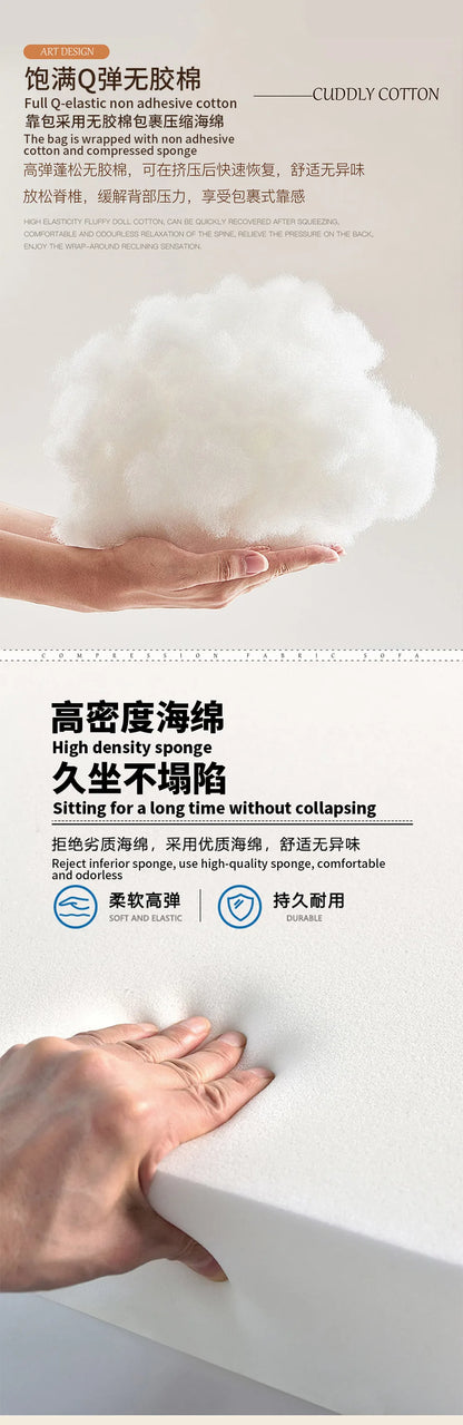 Simple sofa lazy wind concubine lazy small apartment living room leisure bedroom balcony vacuum furniture compression