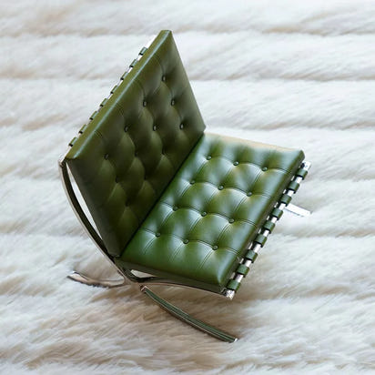 Fun Life 1/6 Chair Mini Furniture   Art Collection Miniature Marshmallow Chair Cloud Chair Dollhouse Chair Decoration