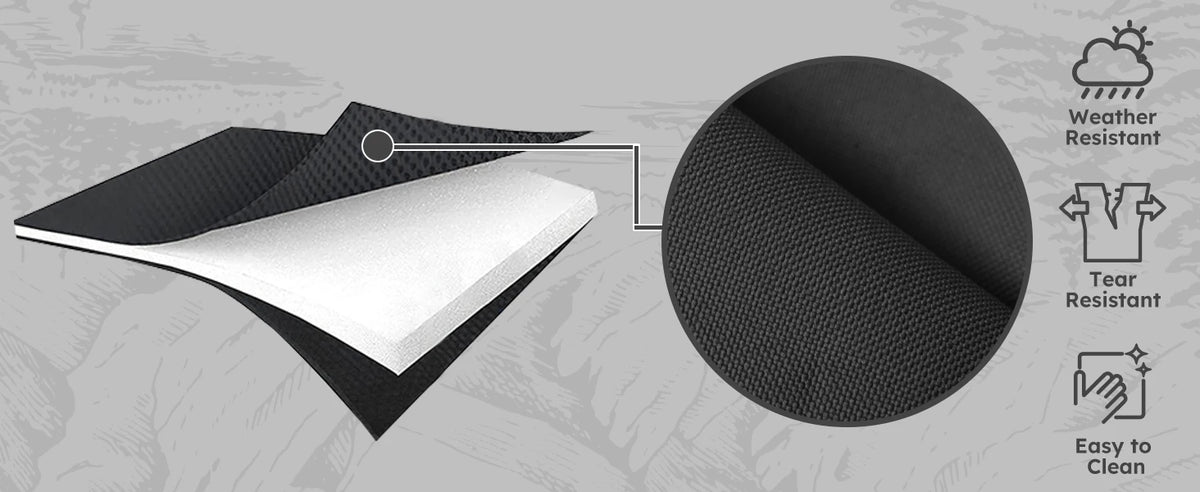 Oversized Padded Zero Gravity Lounge Chair, Foldable Patio Anti Gravity Reclining Chairs Folding Lawn Recliner Support 350 LBS