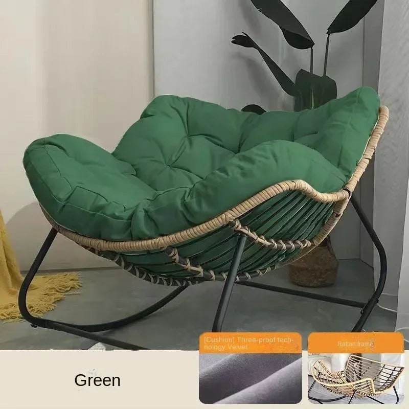 Adult Balcony Home Leisure Couch Sitting Room Single Sofa Internet Celebrity Rocking Chair