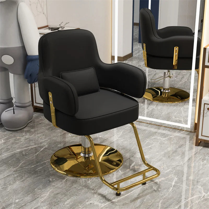 Hairdressing chair Internet celebrity barber shop chair Hair salon special lift fashion seat Hair cutting chair