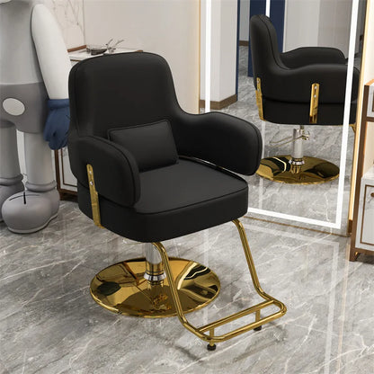 Hairdressing chair Internet celebrity barber shop chair Hair salon special lift fashion seat Hair cutting chair