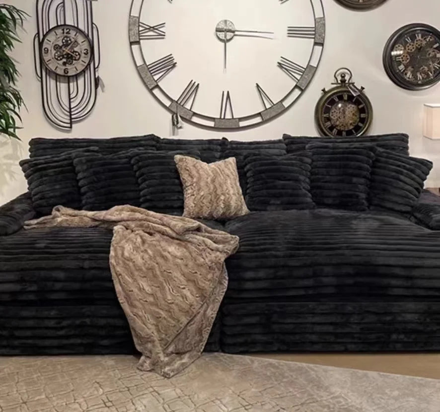 Couch Potato Comfortable Down Cloud Small Sofas Family Cloth Art Removable Combination Living Room Balcony Bedroom Creative
