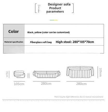 Nordic light luxury living room home sofa, living room minimalist sofa